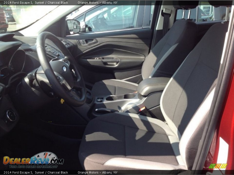 2014 Ford Escape S Sunset / Charcoal Black Photo #5