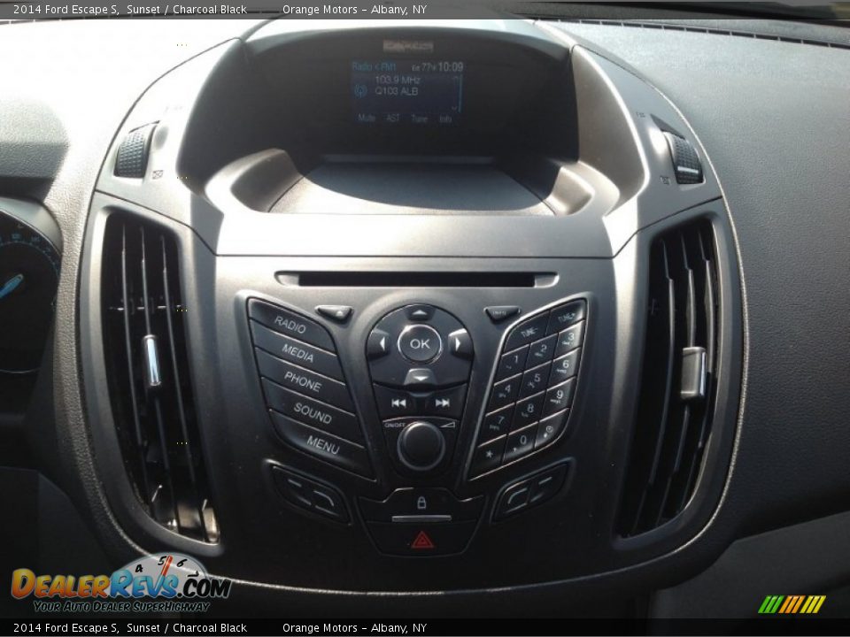 2014 Ford Escape S Sunset / Charcoal Black Photo #7