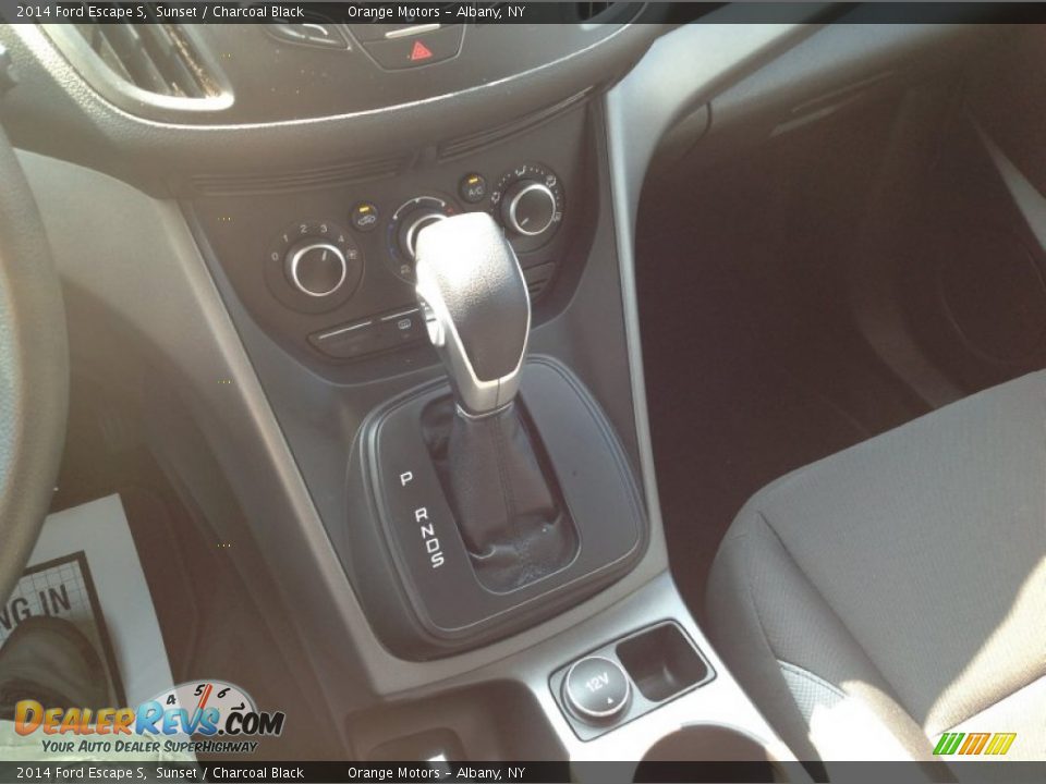 2014 Ford Escape S Sunset / Charcoal Black Photo #8