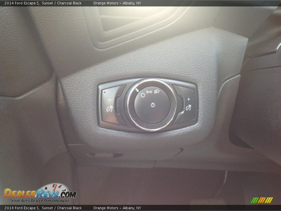 2014 Ford Escape S Sunset / Charcoal Black Photo #9