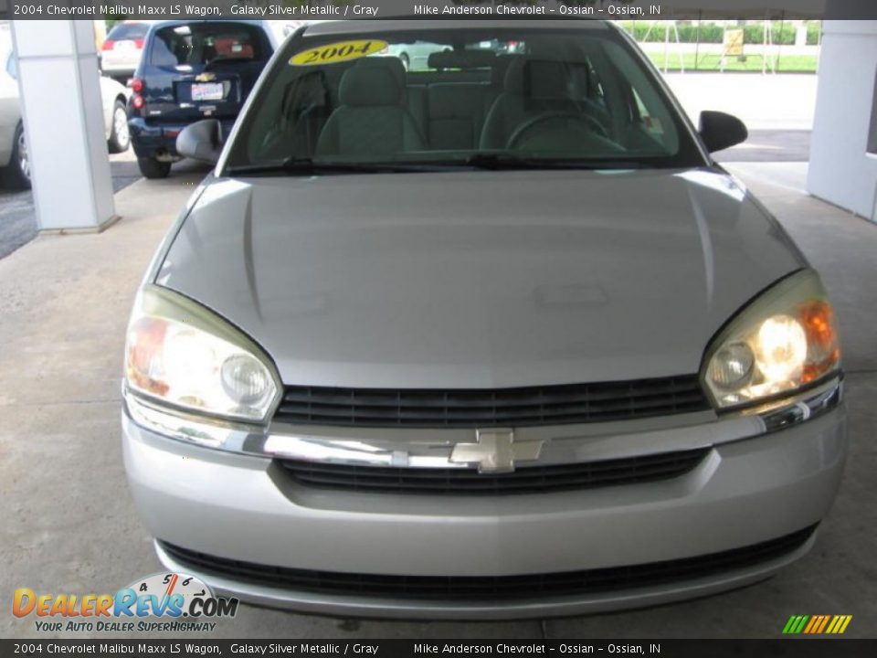 2004 Chevrolet Malibu Maxx LS Wagon Galaxy Silver Metallic / Gray Photo #23