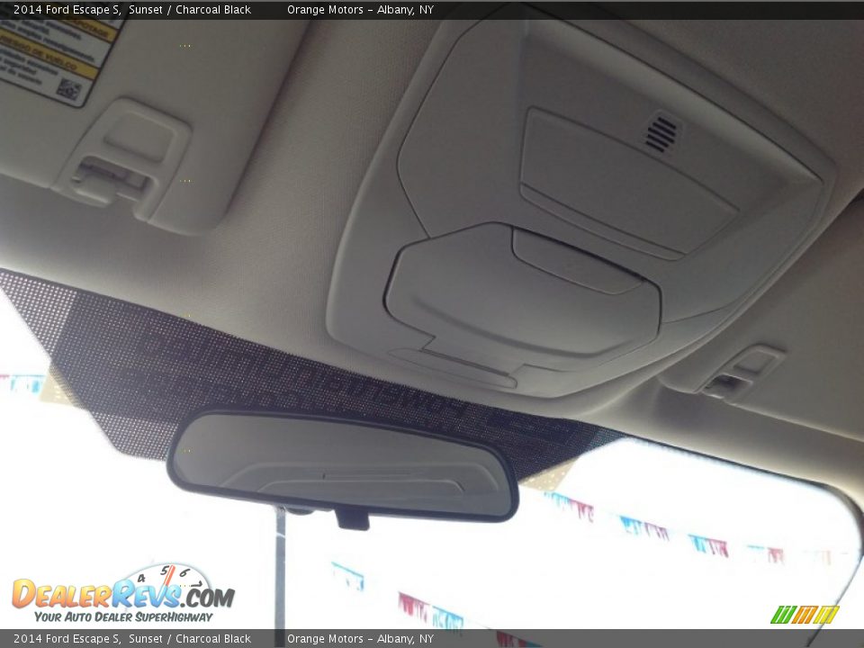 2014 Ford Escape S Sunset / Charcoal Black Photo #11