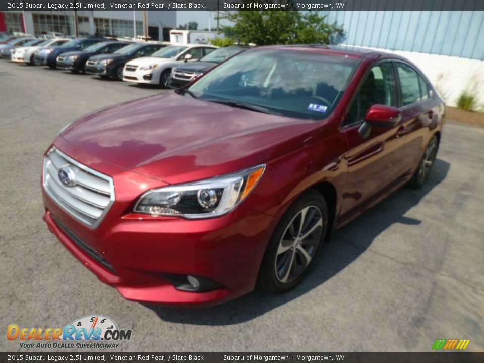 2015 Subaru Legacy 2.5i Limited Venetian Red Pearl / Slate Black Photo #3