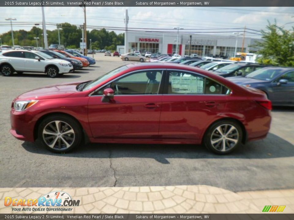 2015 Subaru Legacy 2.5i Limited Venetian Red Pearl / Slate Black Photo #4