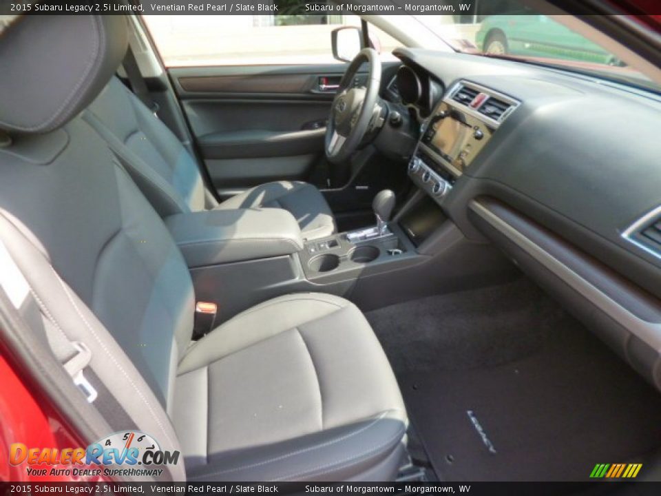 2015 Subaru Legacy 2.5i Limited Venetian Red Pearl / Slate Black Photo #9