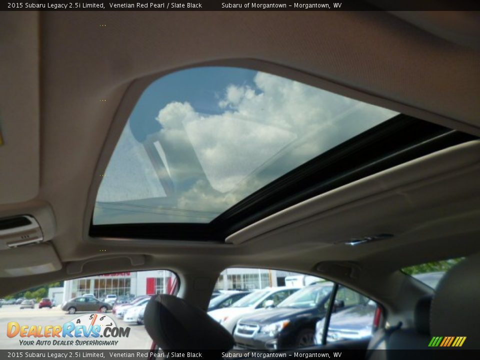 2015 Subaru Legacy 2.5i Limited Venetian Red Pearl / Slate Black Photo #16