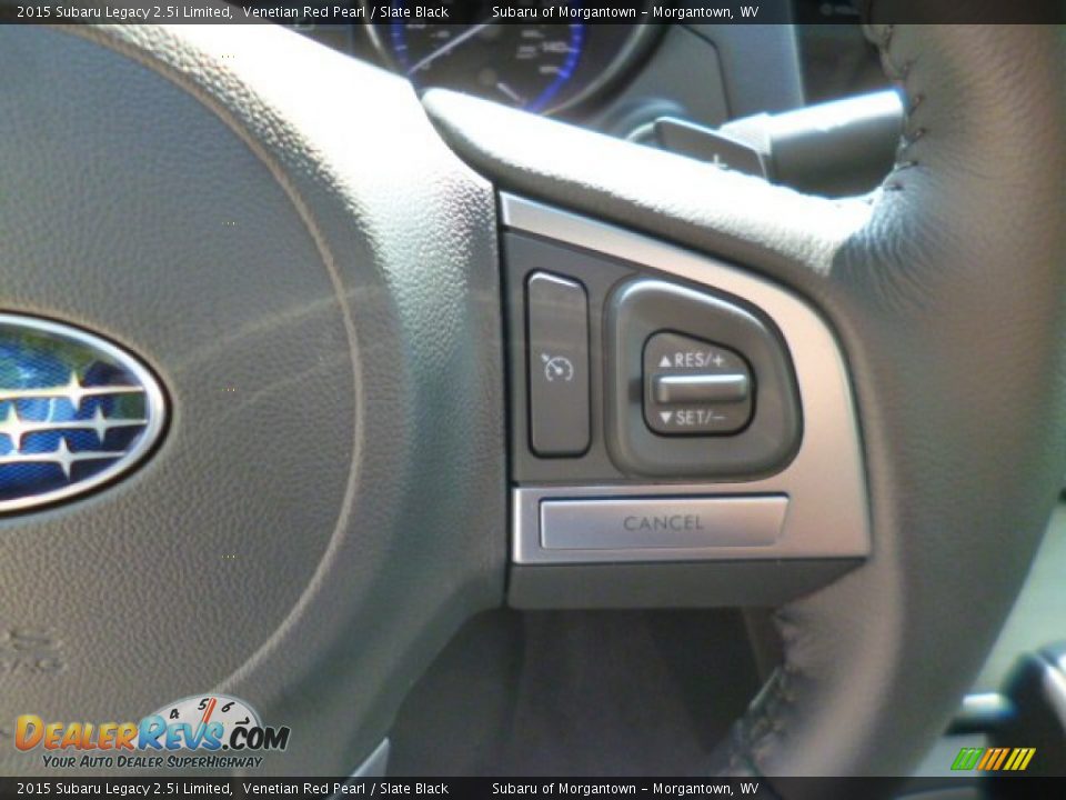 2015 Subaru Legacy 2.5i Limited Venetian Red Pearl / Slate Black Photo #17