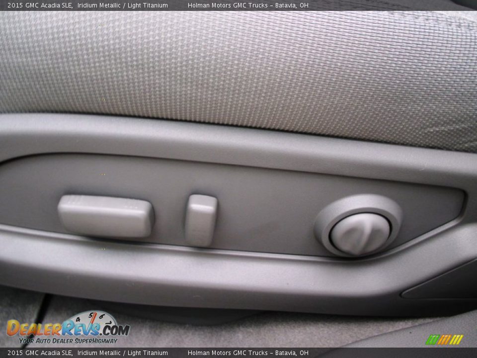 2015 GMC Acadia SLE Iridium Metallic / Light Titanium Photo #6