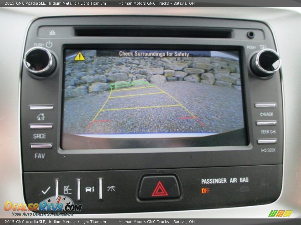 2015 GMC Acadia SLE Iridium Metallic / Light Titanium Photo #11