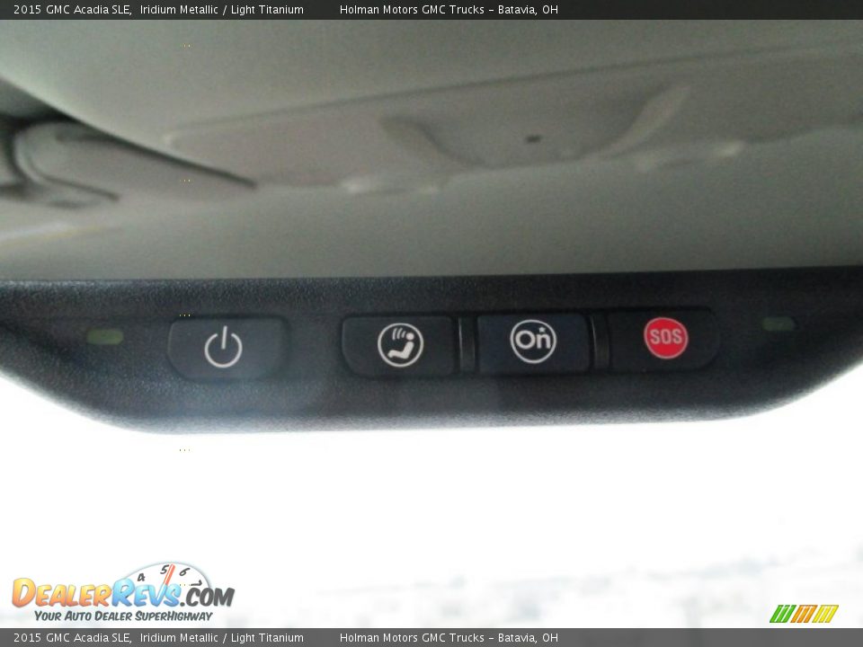 2015 GMC Acadia SLE Iridium Metallic / Light Titanium Photo #20