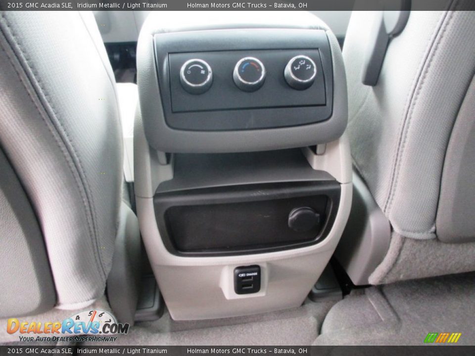 2015 GMC Acadia SLE Iridium Metallic / Light Titanium Photo #22