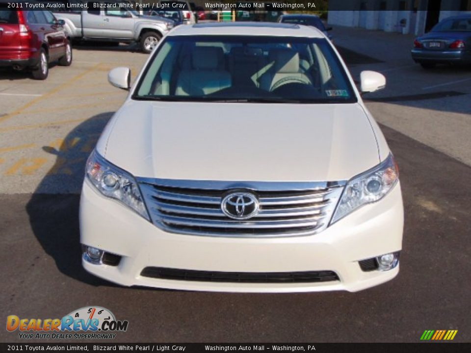 2011 Toyota Avalon Limited Blizzard White Pearl / Light Gray Photo #3