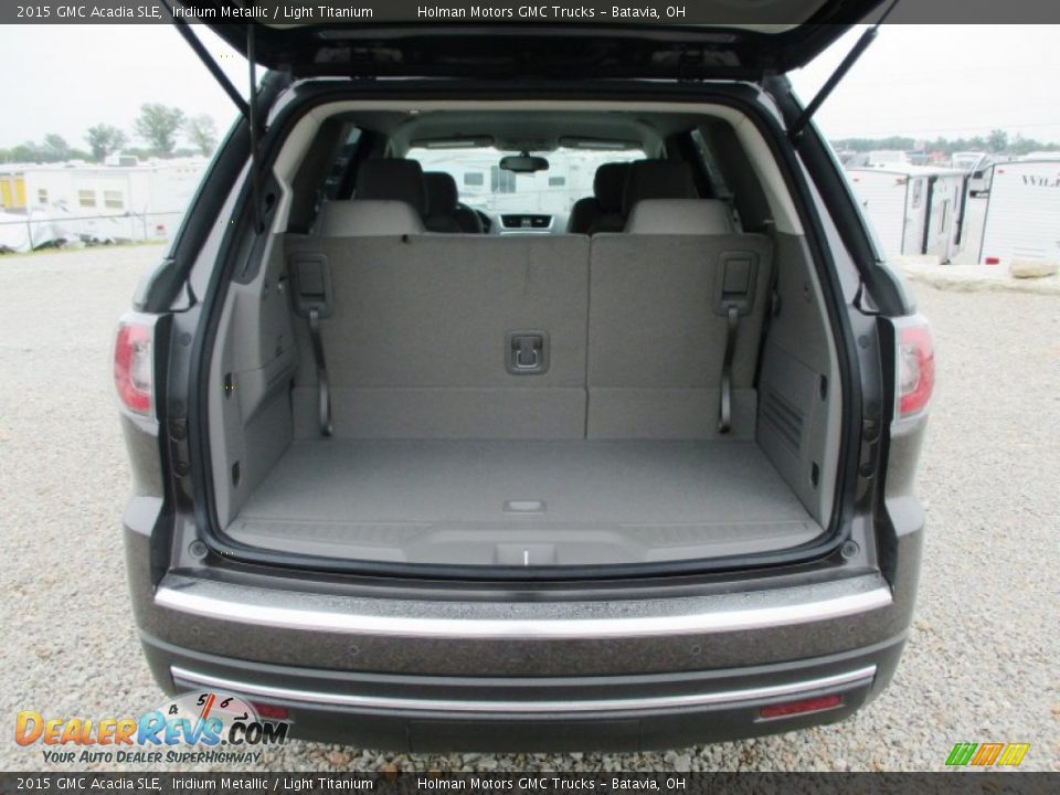 2015 GMC Acadia SLE Iridium Metallic / Light Titanium Photo #26