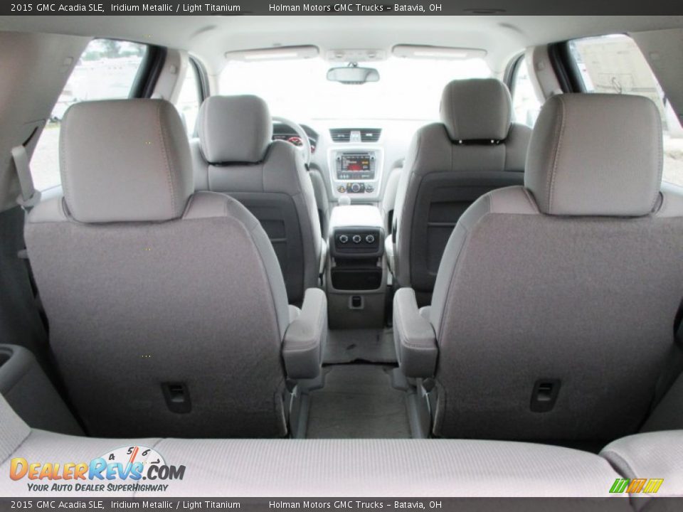 2015 GMC Acadia SLE Iridium Metallic / Light Titanium Photo #27