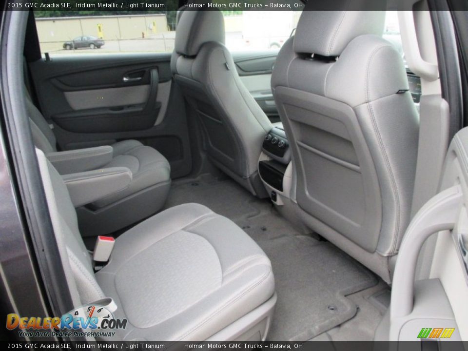 2015 GMC Acadia SLE Iridium Metallic / Light Titanium Photo #30