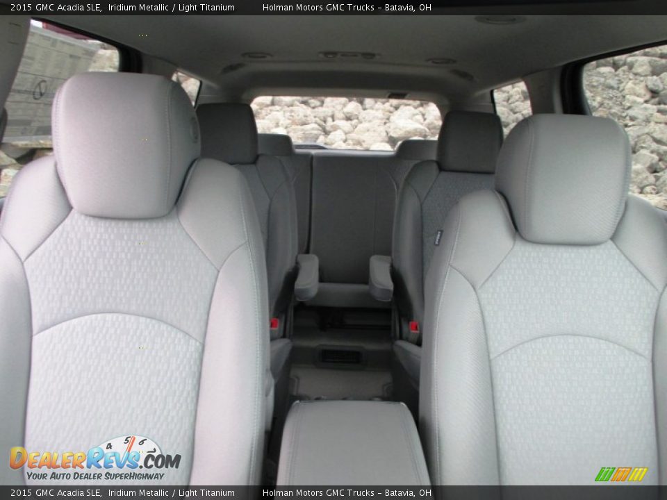 2015 GMC Acadia SLE Iridium Metallic / Light Titanium Photo #32