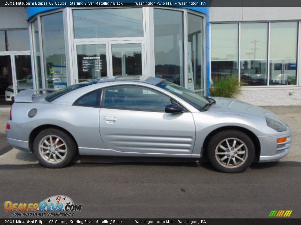 Sterling Silver Metallic 2001 Mitsubishi Eclipse GS Coupe Photo #2