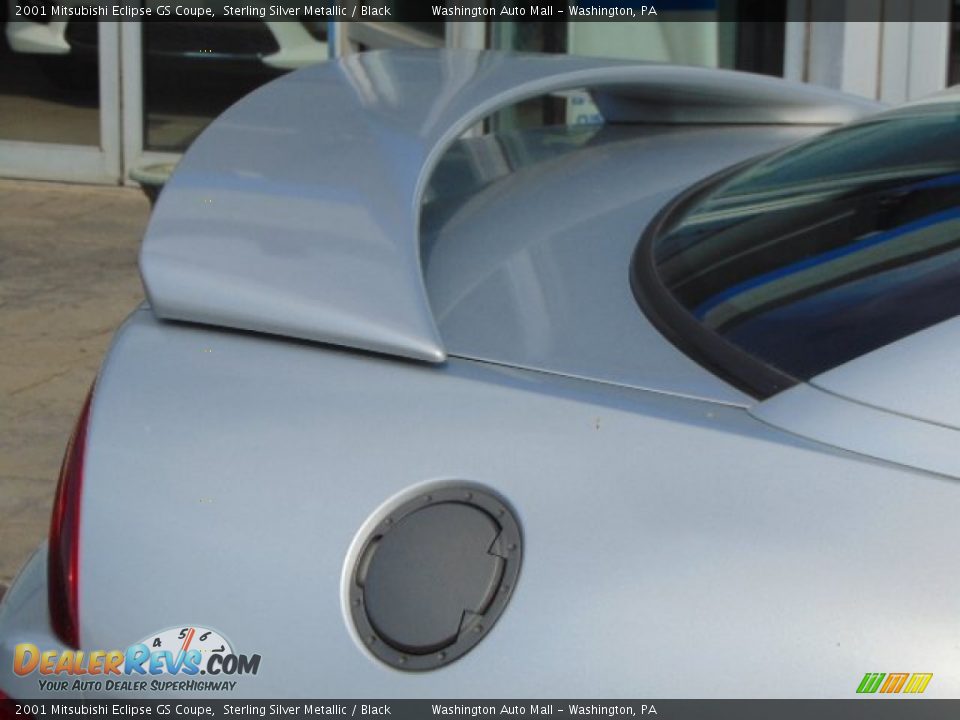 2001 Mitsubishi Eclipse GS Coupe Sterling Silver Metallic / Black Photo #3