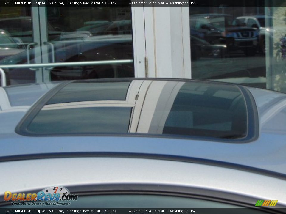 2001 Mitsubishi Eclipse GS Coupe Sterling Silver Metallic / Black Photo #4