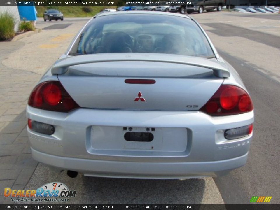 2001 Mitsubishi Eclipse GS Coupe Sterling Silver Metallic / Black Photo #8