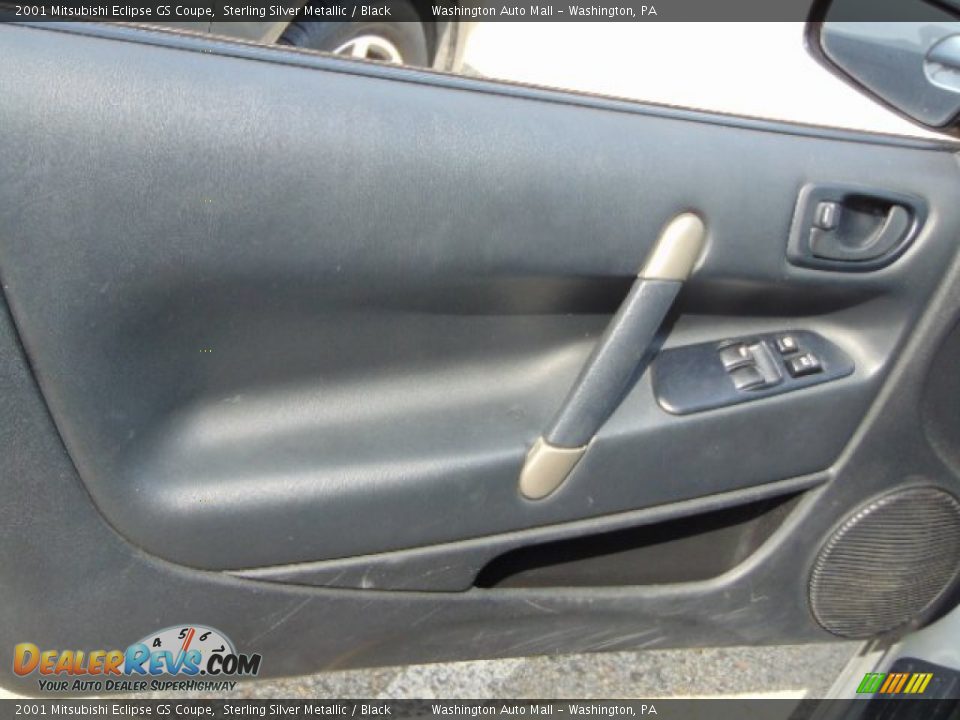 2001 Mitsubishi Eclipse GS Coupe Sterling Silver Metallic / Black Photo #12