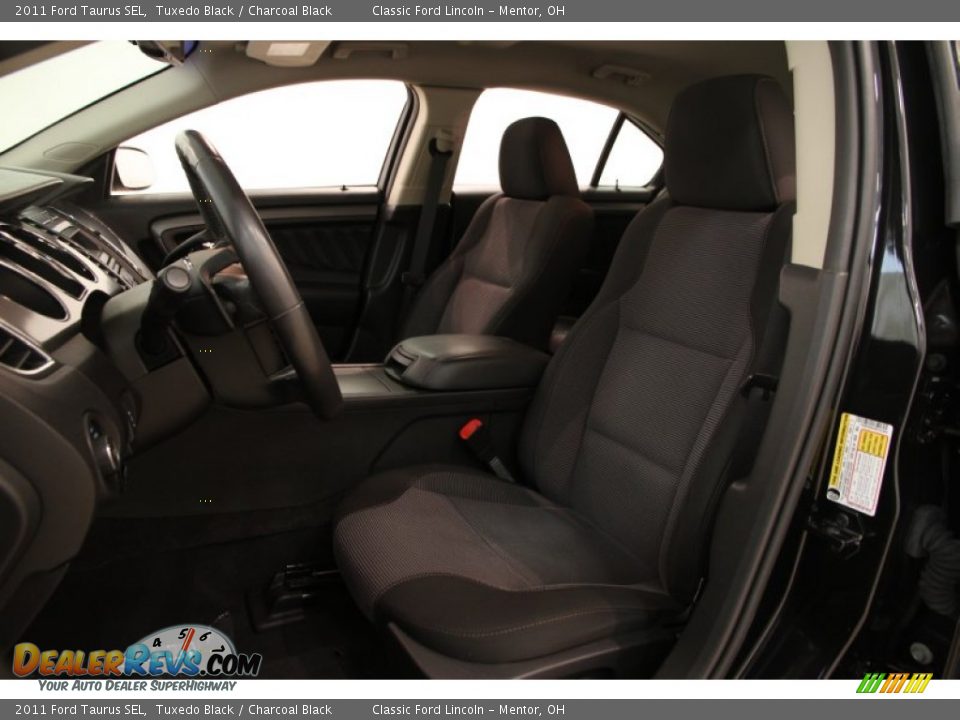 2011 Ford Taurus SEL Tuxedo Black / Charcoal Black Photo #5