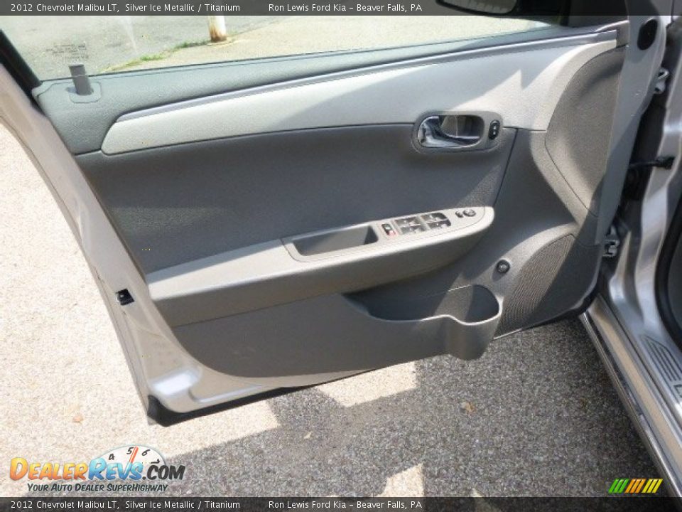 2012 Chevrolet Malibu LT Silver Ice Metallic / Titanium Photo #11
