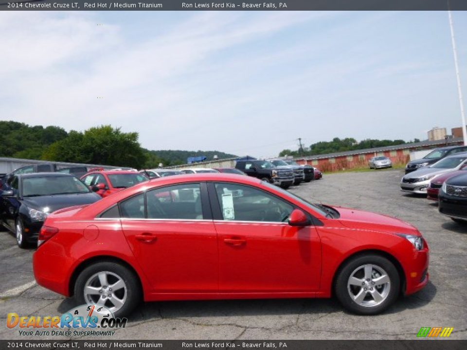 2014 Chevrolet Cruze LT Red Hot / Medium Titanium Photo #1