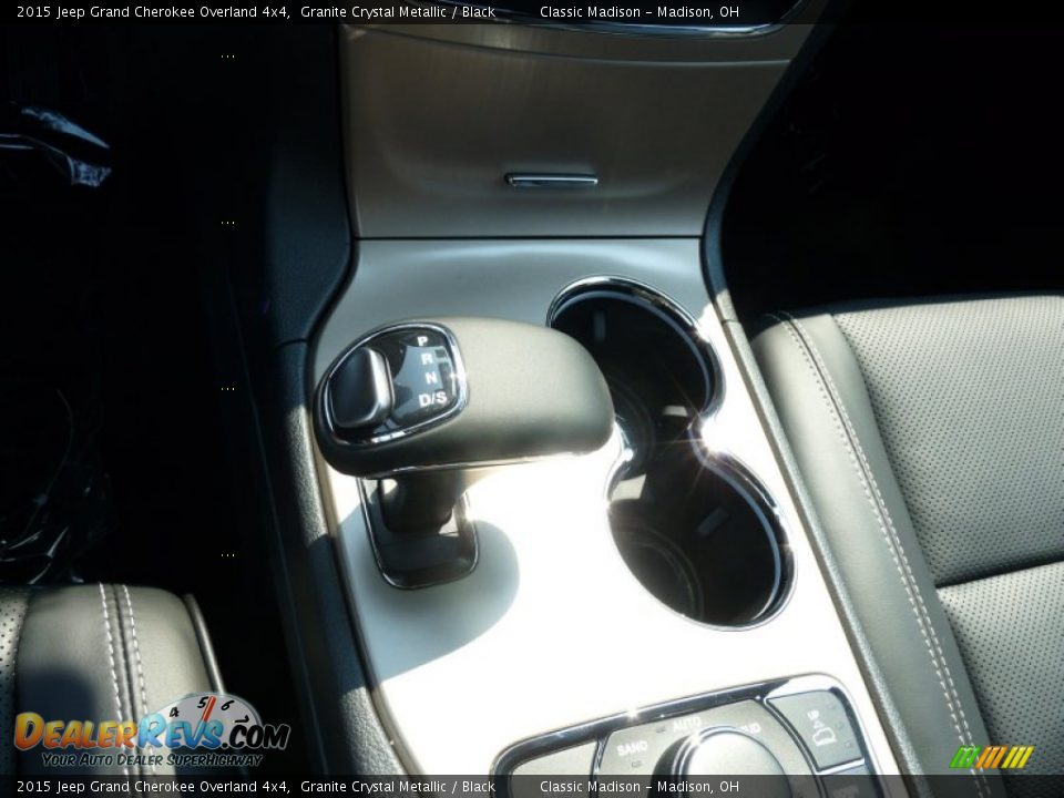2015 Jeep Grand Cherokee Overland 4x4 Granite Crystal Metallic / Black Photo #5