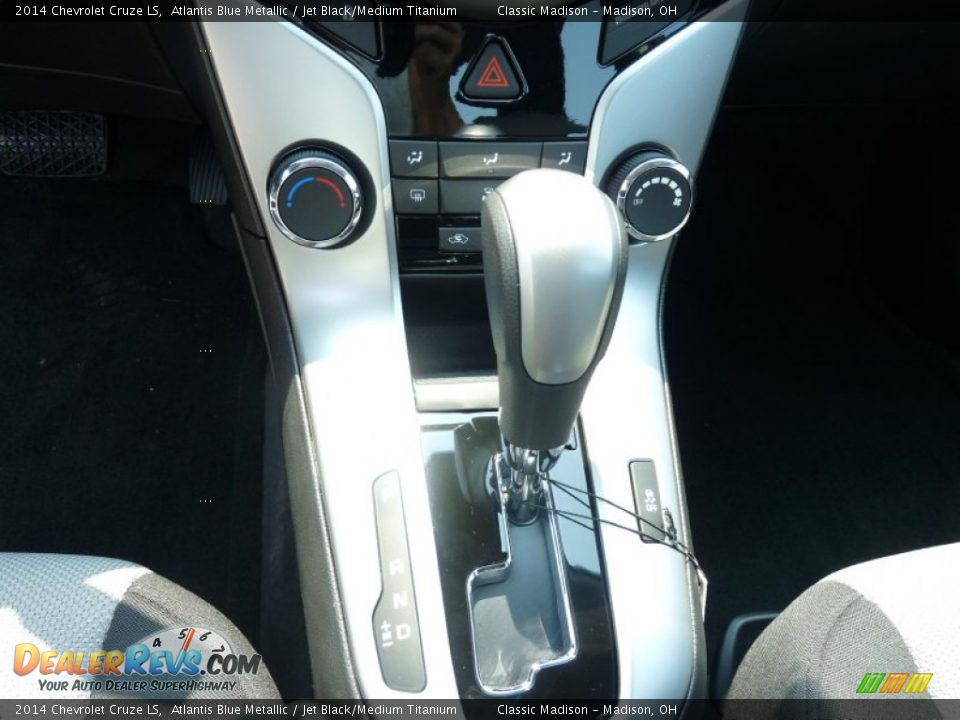 2014 Chevrolet Cruze LS Atlantis Blue Metallic / Jet Black/Medium Titanium Photo #6