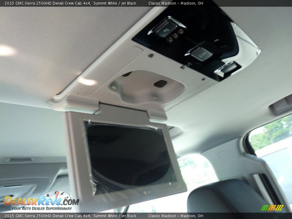 2015 GMC Sierra 2500HD Denali Crew Cab 4x4 Summit White / Jet Black Photo #10