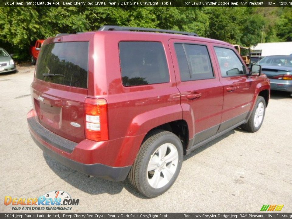 2014 Jeep Patriot Latitude 4x4 Deep Cherry Red Crystal Pearl / Dark Slate Gray/Light Pebble Photo #5