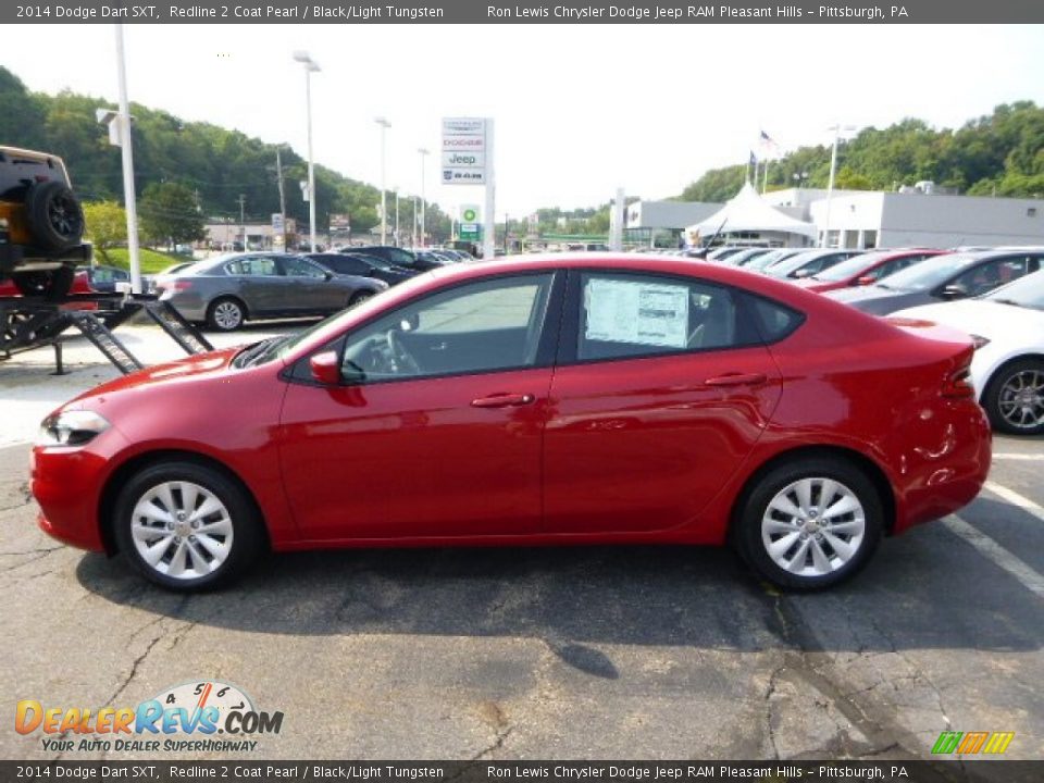 2014 Dodge Dart SXT Redline 2 Coat Pearl / Black/Light Tungsten Photo #2