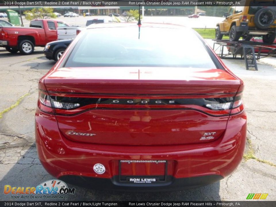 2014 Dodge Dart SXT Redline 2 Coat Pearl / Black/Light Tungsten Photo #4