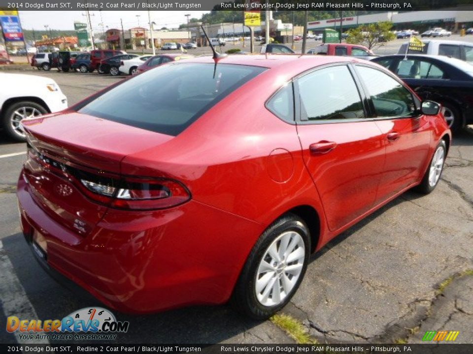 2014 Dodge Dart SXT Redline 2 Coat Pearl / Black/Light Tungsten Photo #5