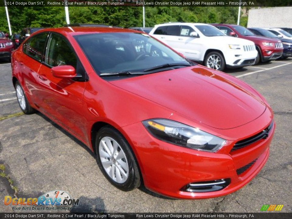 2014 Dodge Dart SXT Redline 2 Coat Pearl / Black/Light Tungsten Photo #7
