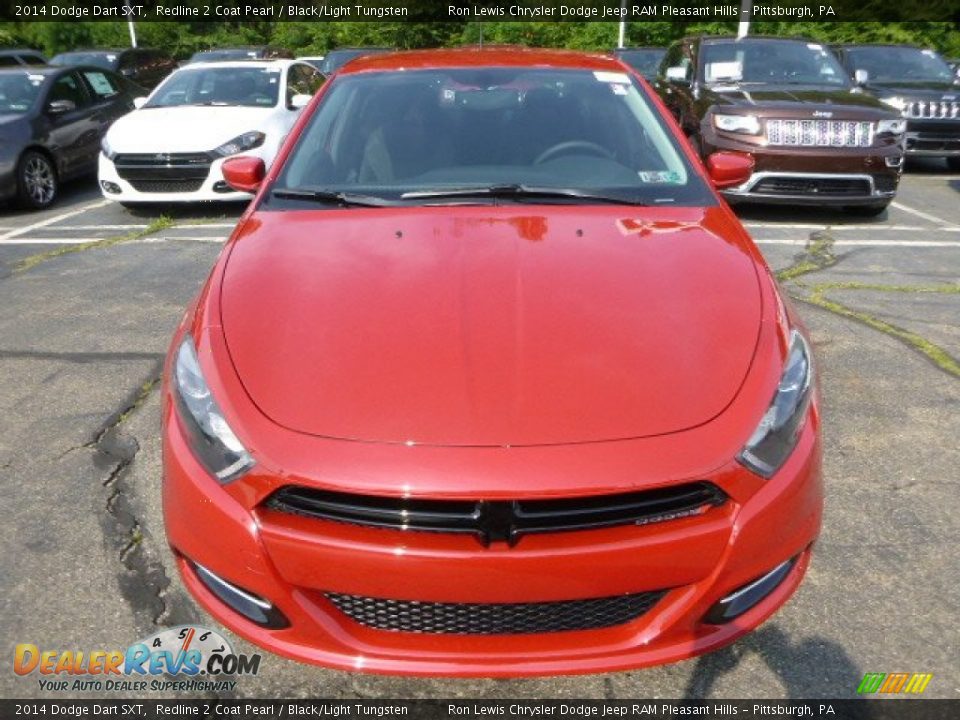 2014 Dodge Dart SXT Redline 2 Coat Pearl / Black/Light Tungsten Photo #8