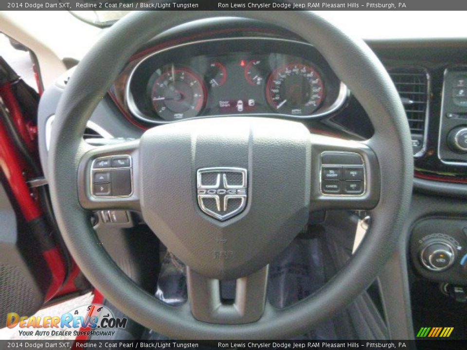 2014 Dodge Dart SXT Redline 2 Coat Pearl / Black/Light Tungsten Photo #18
