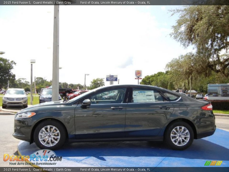2015 Ford Fusion S Guard Metallic / Earth Gray Photo #2