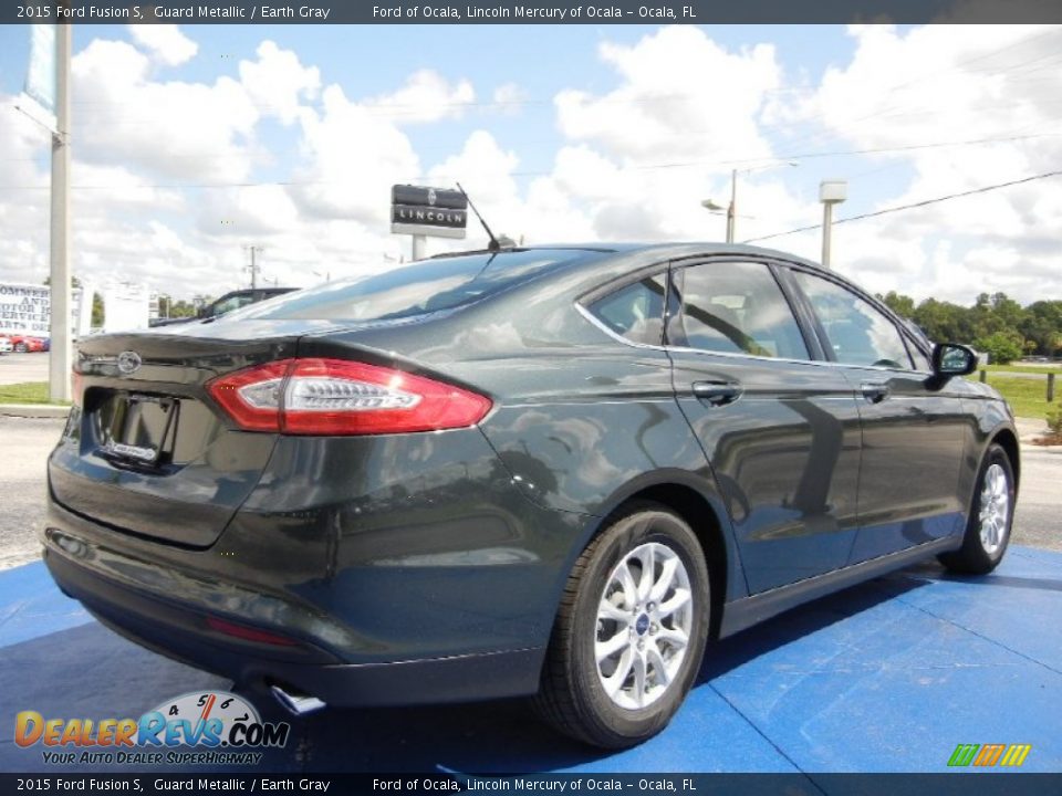 2015 Ford Fusion S Guard Metallic / Earth Gray Photo #3