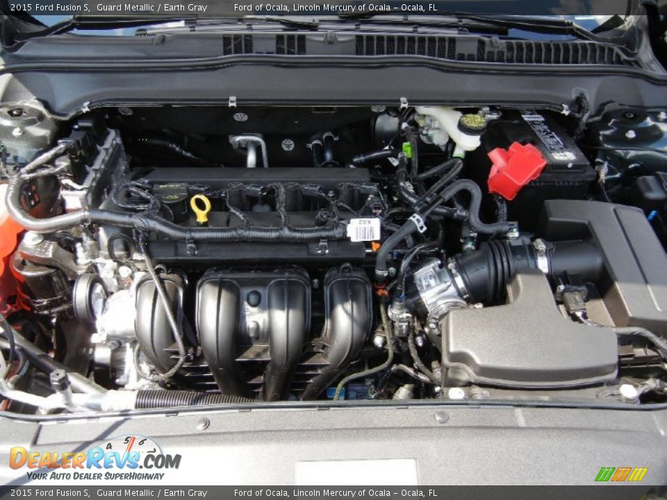 2015 Ford Fusion S 2.5 Liter DOHC 16-Valve iVCT Duratec 4 Cylinder Engine Photo #11