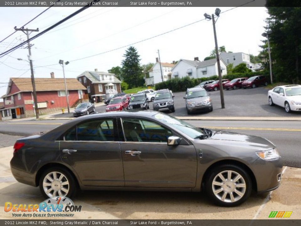 2012 Lincoln MKZ FWD Sterling Gray Metallic / Dark Charcoal Photo #4