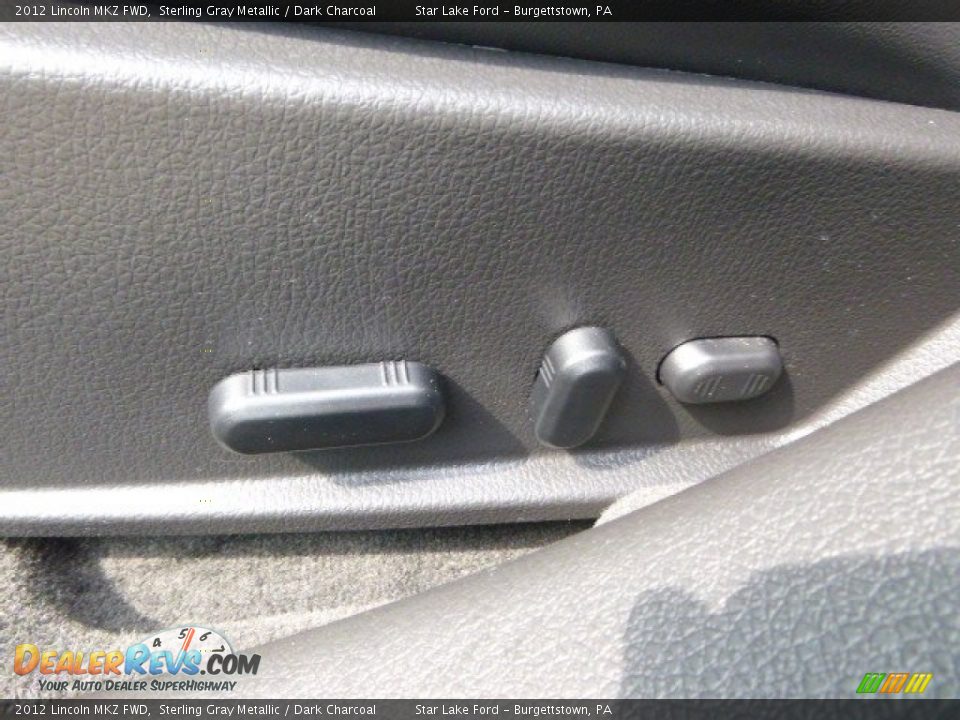 2012 Lincoln MKZ FWD Sterling Gray Metallic / Dark Charcoal Photo #13