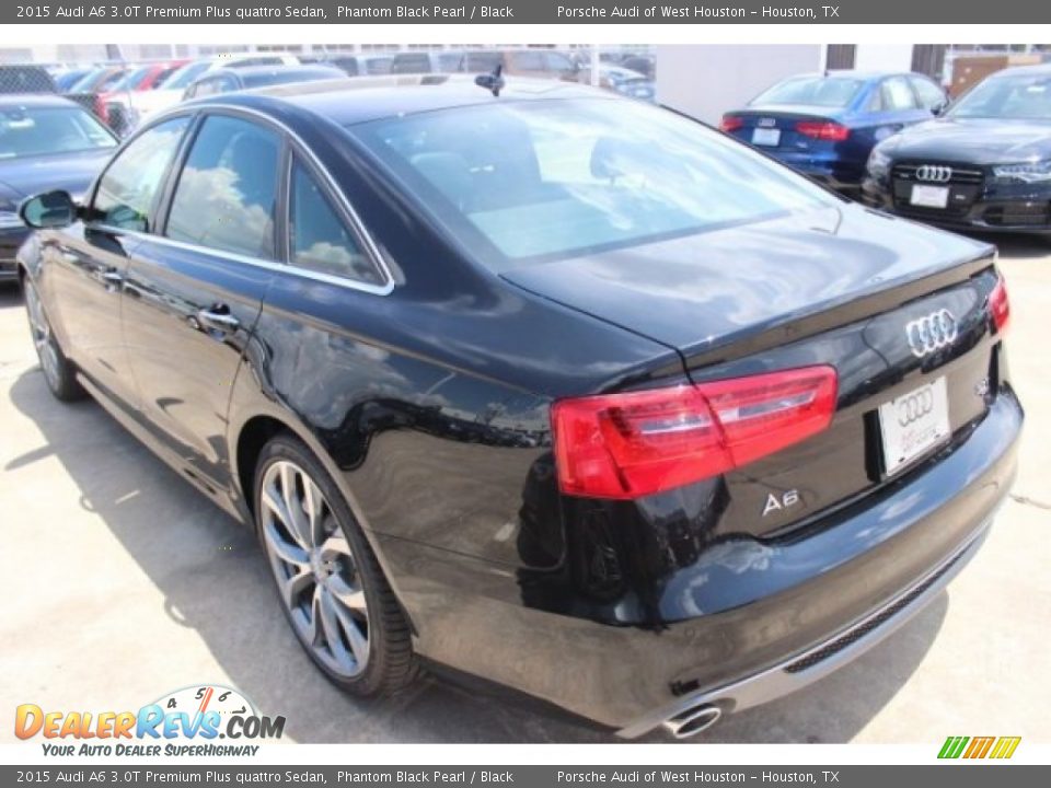 2015 Audi A6 3.0T Premium Plus quattro Sedan Phantom Black Pearl / Black Photo #5