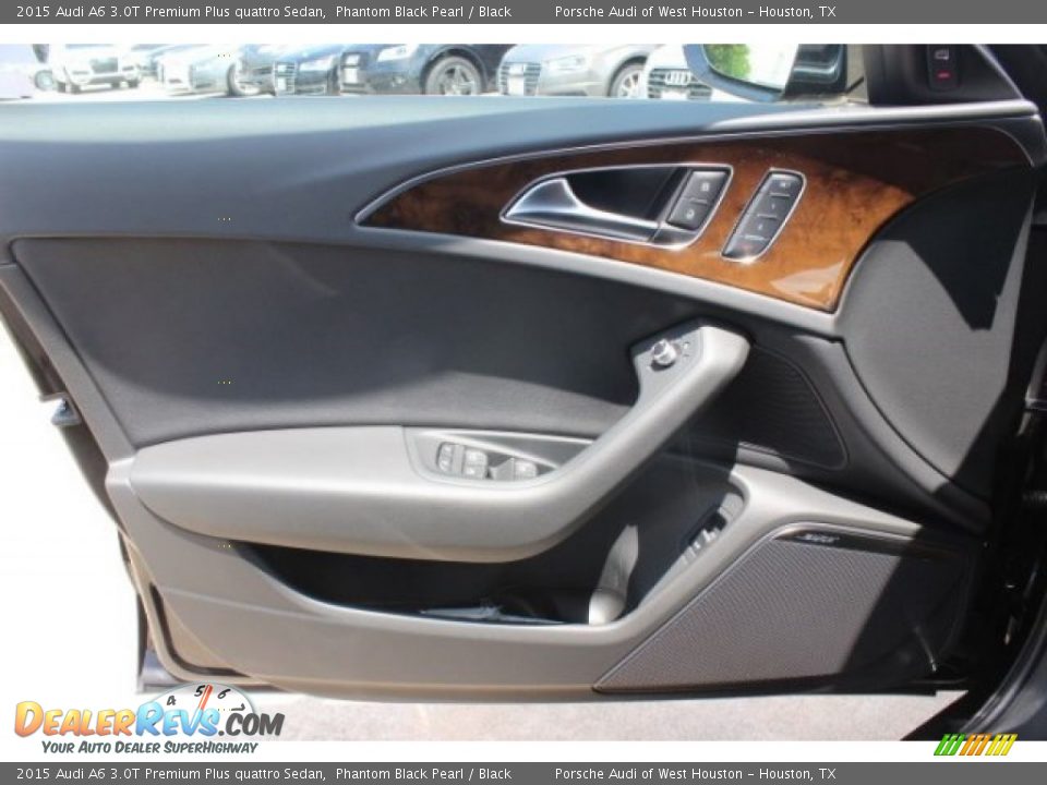 2015 Audi A6 3.0T Premium Plus quattro Sedan Phantom Black Pearl / Black Photo #10