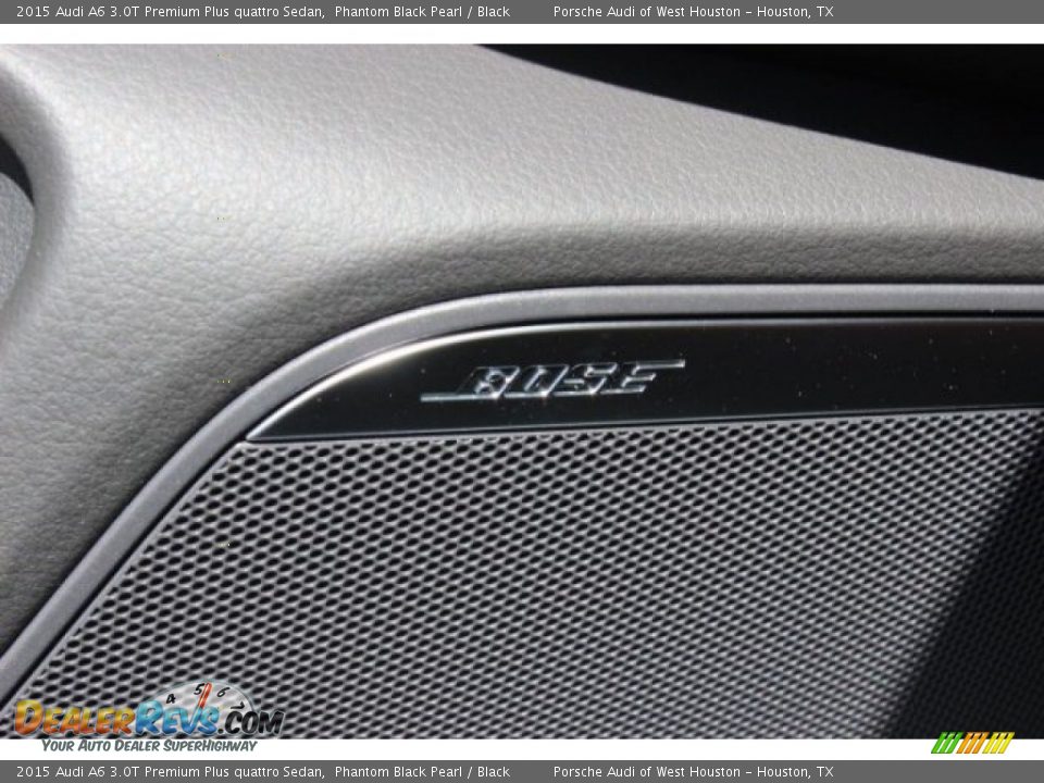 2015 Audi A6 3.0T Premium Plus quattro Sedan Phantom Black Pearl / Black Photo #12