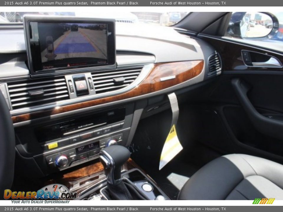 2015 Audi A6 3.0T Premium Plus quattro Sedan Phantom Black Pearl / Black Photo #16