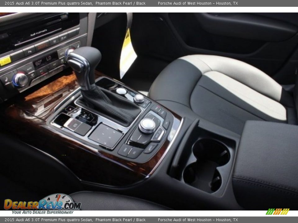 2015 Audi A6 3.0T Premium Plus quattro Sedan Phantom Black Pearl / Black Photo #17