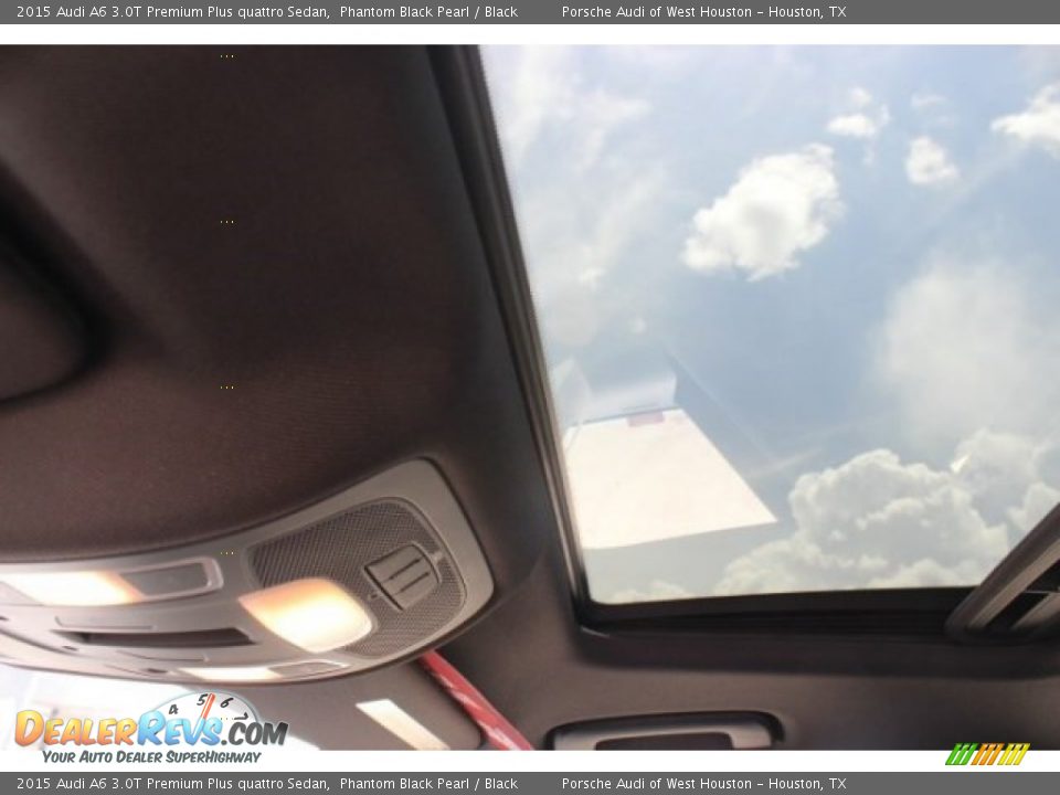 2015 Audi A6 3.0T Premium Plus quattro Sedan Phantom Black Pearl / Black Photo #18