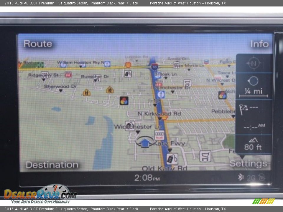 2015 Audi A6 3.0T Premium Plus quattro Sedan Phantom Black Pearl / Black Photo #21